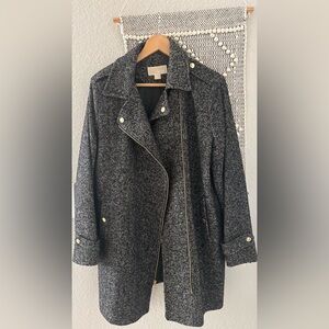 Michael Kors Women’s Gray Herringbone Coat